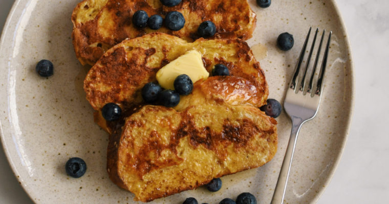 Spiced Challah French Toast