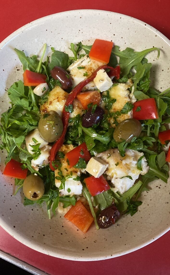 Tilapia Couscous Salad